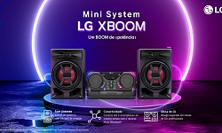 Mini System LG XBOOM. Divulgação: LG Electronics