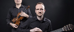 Duo Girardello & Pofahl, formado pelo violinista Daniele Girardello e pelo violonista William Pofahl - Foto: Ruth Rodrigues