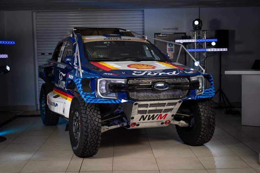  O novo Ford Ranger T1+ construído pela Neil Woolridge Motorsport (Mileman Media)