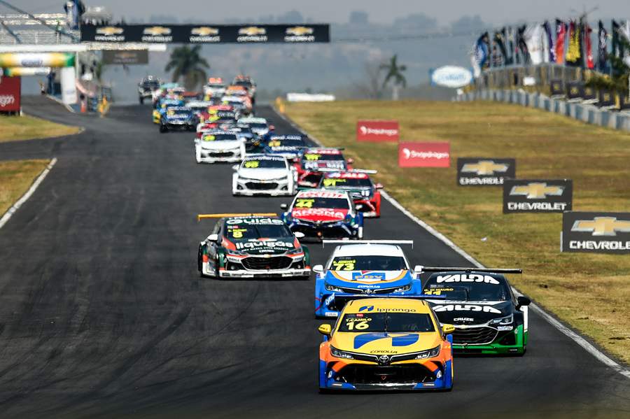 A Stock Car vai completar 80 corridas em Goiânia nesta temporada 2024 (Duda Bairros/Stock Car)