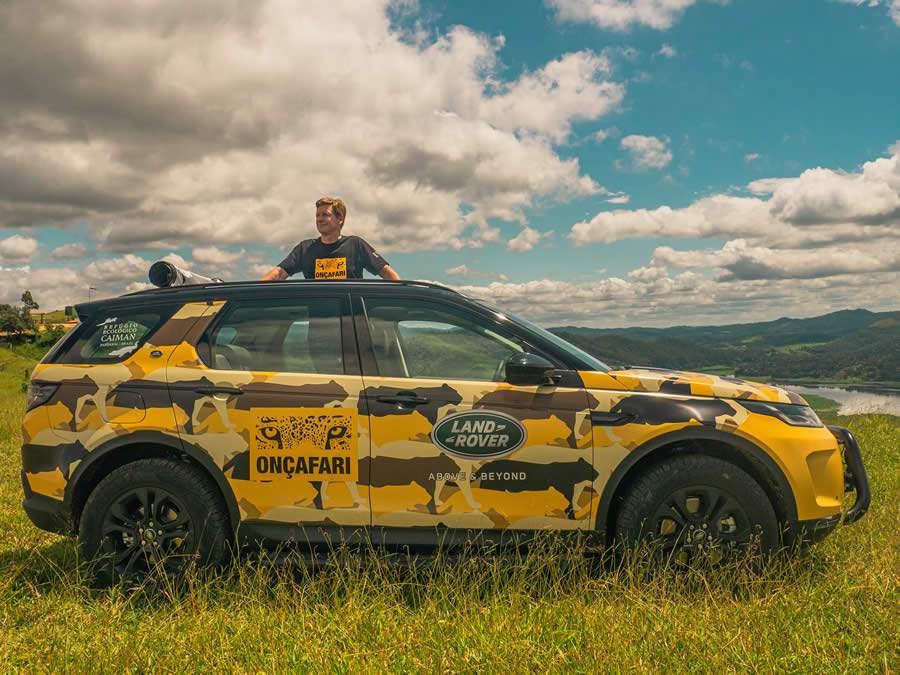 Land Rover Entrega Discovery Sport 2020 Para Projeto Onçafari