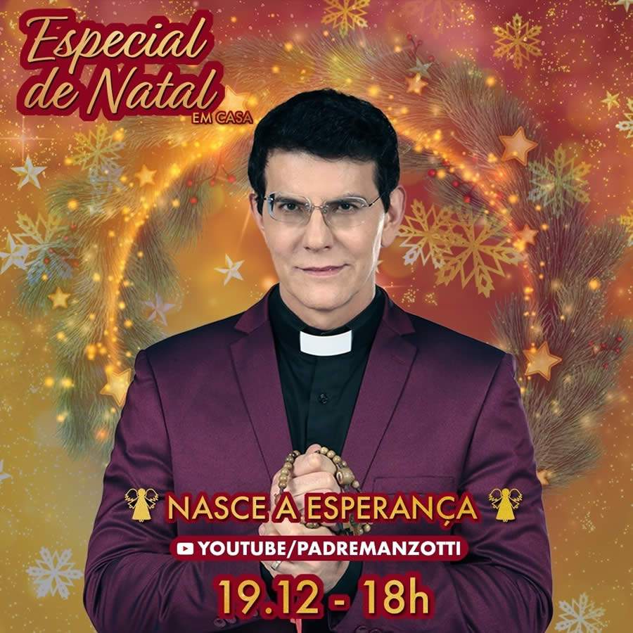 Live especial de Natal com Padre Reginaldo Manzotti
