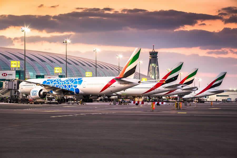 Emirates adiciona Cairo, Túnis, Glasgow e Malé, expandindo sua rede de destinos para mais de 50 cidades em julho