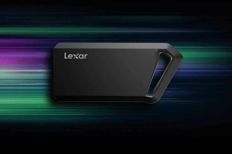 Lexar apresenta SSD portátil SL600 com extrema rapidez Desempenho de até 2.000 MB/s
