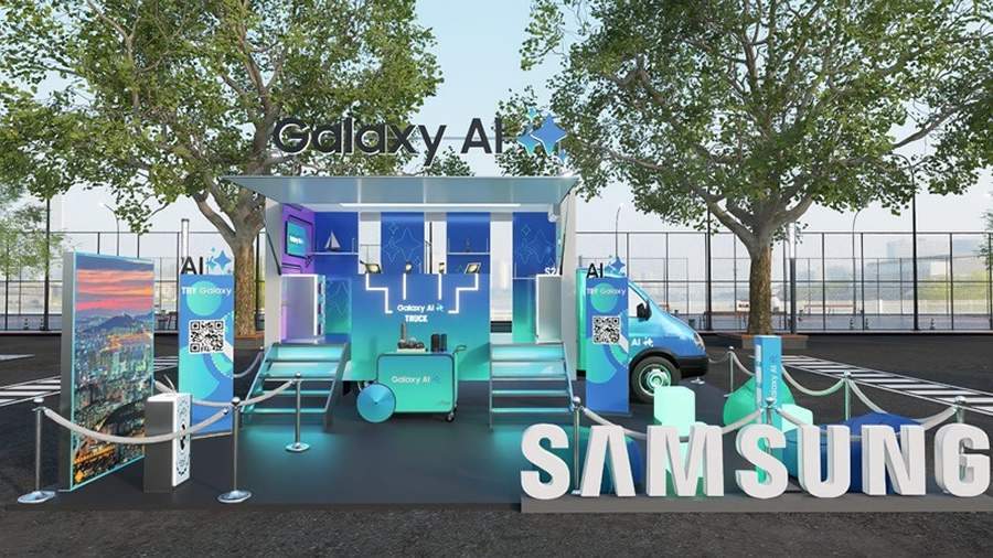Samsung leva caminhão de experiências com Galaxy AI para universidades brasileiras