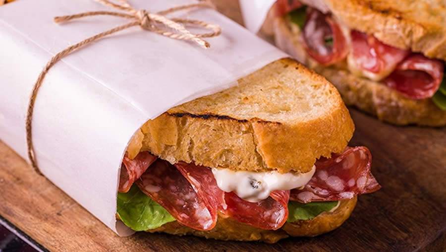Sanduíche prático de salame italiano - Créditos: Divulgação