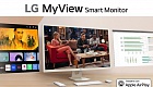 O novo monitor smart LG MyView Smart é completo para diversão e produtividade. Crédito: Divulgação LG.