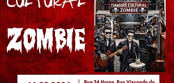 Cartaz Tianguis Cultural Zombie - Crédito divulgação