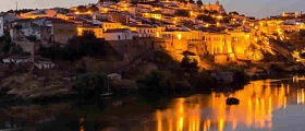 Anoitecer em Mértola - crédito Turismo do Alentejo