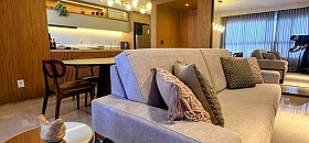 Localizado no nobre Setor Marista, On Marista tam´bem tem opções de apartamentos já decorados - Acervo Sim Incorporadora