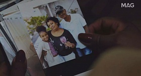    Sandra a lado da filha e do marido que faleceu: “Contratar o seguro deu tranquilidade para me despedir do meu marido com dignidade”. Crédito: Divulgação