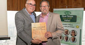 Evaldir Barboza de Paula e Álvaro Fonseca. - Crédito: Divulgação 