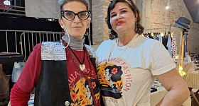 As sócias da Anarquia de Vestir: Suzaña Azär e Drix Seix - Divulgação 