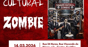 Cartaz Tianguis Cultural Zombie - Crédito divulgação