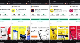 Distribuição de aplicativos falsos por meio de sites que imitam o Google Play
