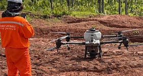 Abordagem tecnológica já havia sido aplicada em 2024, nas obras lineares de Gavião Belo, no mesmo estado. - Divulgação Construtora Elevação