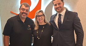 Da esquerda para a direita: Marco Aurélio Marques, diretor financeiro do CCS-RJ; Dayse Magesti, diretora administrativa do CCS-RJ e Breno da Silva Correa, advogado e contador, sócio da Audass Auditoria e Consultoria Contábil – Foto: Divulgação