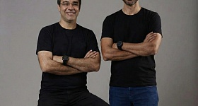 Da esquerda para a direita - Pedro Rezende, sócio-fundador da Affix - Elton Carluci, CEO da Kuint