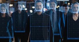 Imagem ilustrativa do processo de reconhecimento facial