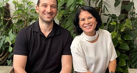  Na foto: Daniel Issa, diretor de seguros do Mercado Pago, e Luciana Amano, vice-presidente de Massificados da Prudential do Brasil