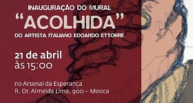   Mais do que uma intervenção artística, obra retrata a missão ao acolhimento e à dignidade humana (Arsenal da Esperança/Sermig)
