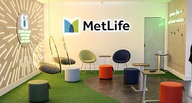 Novo andar no escritório da MetLife em São Paulo