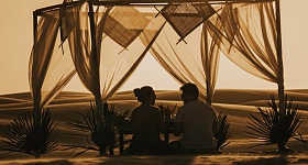 Piquenique nas dunas do Parque é uma experiência privativa que pode ser realizada em qualquer época do ano - Divulgação/Vila Aty