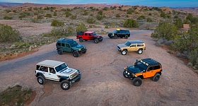 Novos conceitos personalizados Jeep 4x4 fazem a marca Jeep e a Jeep Performance Parts by Mopar (JPP) dominarem Moab, o epicentro do off-road nos EUA