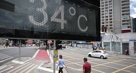 Calor em São Paulo - Crédito Agência SP