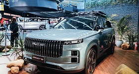 Jaecoo 7 no Salão do Automóvel - Divulgação O&J