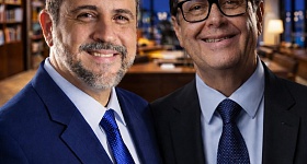 Adalber Alencar, diretor comercial da BVIX Seguradora (E) e Edson Calheiros, presidente da BVIX Seguradora – Foto: Divulgação