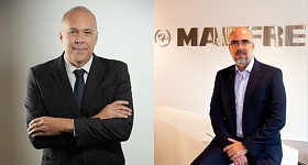 Cesar Henrique Bernardes Costa, diretor geral da BBM e Leonardo Marins, diretor territorial São Paulo da MAPFRE