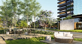      Distrito Paulista: empreendimento Plaenge no Chile - Divulgação: Plaenge