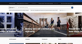  (Exemplo da interface do DeeperDive integrada a um portal, onde a IA transforma a leitura em conversa)