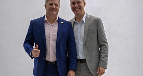 Ronaldo Dalcin, Diretor Comercial Nordeste da Tokio Marine (esquerda) e Cefas Rodrigues, Diretor Comercial Norte da Tokio Marine (direita)