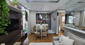 Apartamentos compactos deixam de ser tendência e viram padrão entre jovens compradores - Divulgação Lyx