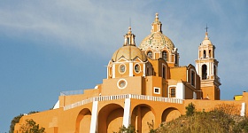 Santuario de la Virgen de los Remedios, em Puebla, no México. Créditos: Divulgação/Minor Hotels Europe & Americas