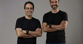 Da esquerda para a direita - Pedro Rezende, sócio-fundador da Affix - Elton Carluci, CEO da Kuint - Divulgação