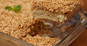 Pavê de Amendoim Santa Helena - Crédito: Divulgação 