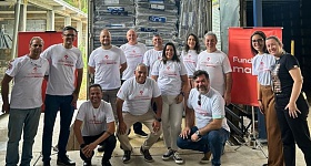  Voluntários da Mapfre se reúnem para enviar doações de itens prioritários à população de Minas Gerais atingida pelas enchentes. Foto: Divulgação Fundação Mapfre