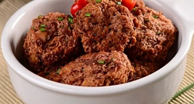  Almondegas de feijão vermelho - Divulgação