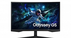Monitor Odyssey G5, da Samsung. Imagem meramente ilustrativa.