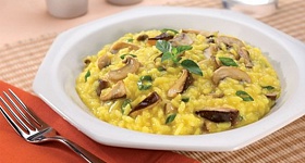     Risoto Milanês com Cogumelos - Divulgação