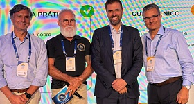  Na foto (da esquerda para a direita): Esteves Colnago, Fernando Dantas, Nuno Vieira e Natanael Castro