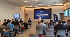 Apresentação dos resultados da Pesquisa de IA (Créditos: Gabriel Figueira)