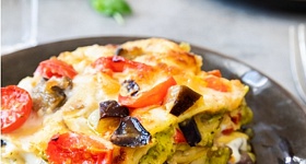  Lasanha Barilla com berinjela, Pesto Genovese e tomatinhos - Divulgação Barilla