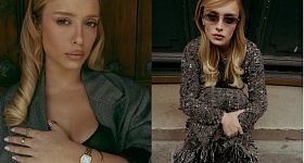 Maria Braz e o deep side part | Créditos: Divulgação