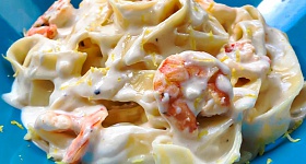 Fettuccine Barilla Alfredo com Camarões: leveza e sabor para celebrar os pequenos momentos