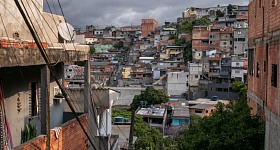  Falta de áreas verdes no Jardim Padroeira, em Osasco, piora sensação térmica nos dias quentes - Léu Britto/ Agência Mural