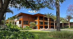 Mudanças na frequência e no horário das regas são boas alternativas para manter as áreas verdes sempre belas | Projeto de paisagismo: Depieri Paisagismo | Projeto de arquitetura: Valeria Gontijo e Ilgner Martins | Foto: Divulgação